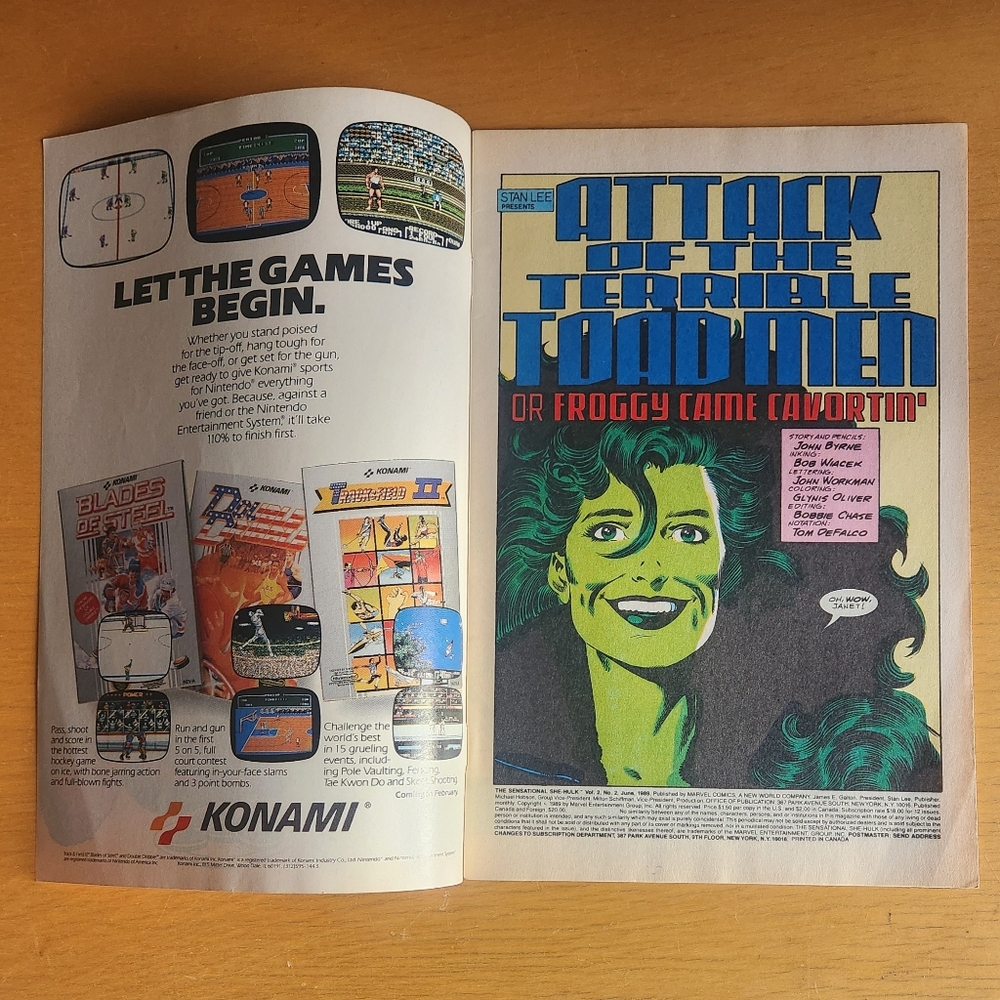 She-Hulk #1, #2 - 80s Comic Books (Lot of 2) - Picture 10 of 14